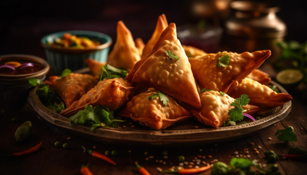 Chicken Samosa (4 pieces)